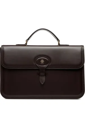 Bally Logo briefcase
