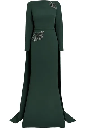 Safiyaa Caped dress