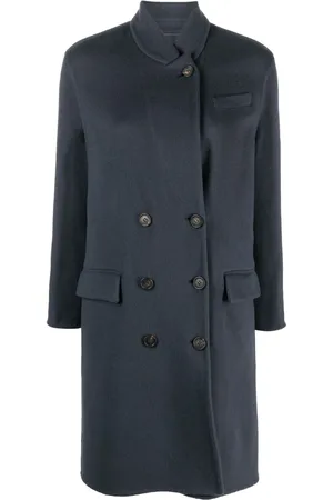 Brunello Cucinelli Double-breasted button-fastening coat