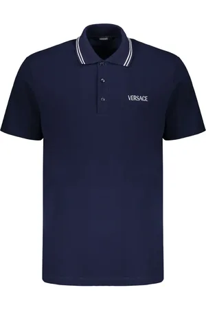 VERSACE Cotton polo shirt