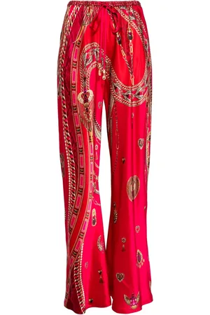 Camilla Bias cut drawstring pants