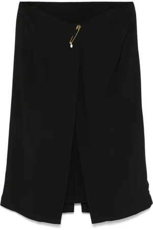 Carven Safety pin-detail midi skirt
