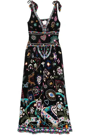 Camilla Tie shoulder dress