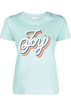 See by Chloé Slogan-print cotton T-shirt