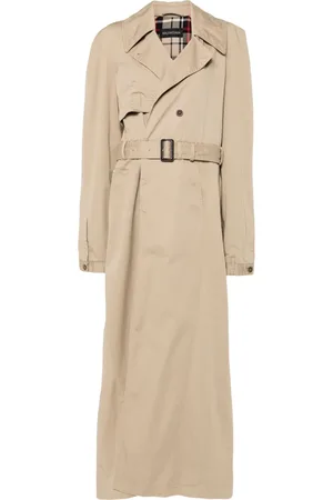 Balenciaga Deconstructed-design trench coat