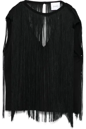 NUDE Fringed top