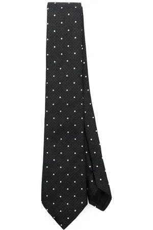Giorgio Armani Polka dot-print tie