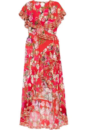 Camilla Sweet Home Alexandria Frill Sleeve Maxi dress