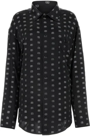 Balenciaga Monogram silk shirt