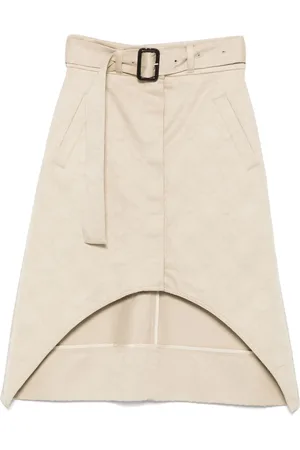 Givenchy Monogram 72 asymmetric midi skirt