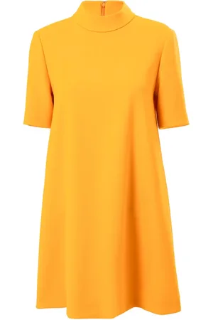 Carolina Herrera Mock-neck A-line mini dress