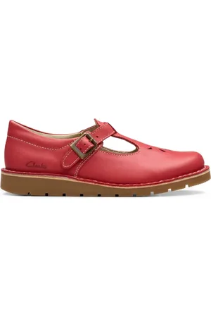 Clarks T-bar ballerina shoes