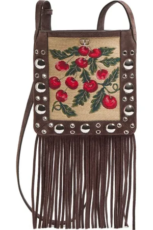 VALENTINO GARAVANI Small Nellcôte Cherryfic-motif shoulder bag