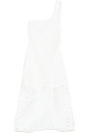 Maje One-shoulder midi dress