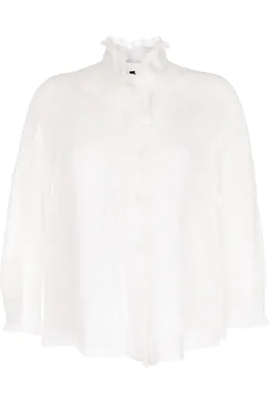 SHIATZY CHEN Organza lace-overlay jacket