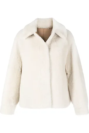 GOEN.J Dolman sleeves shearling jacket