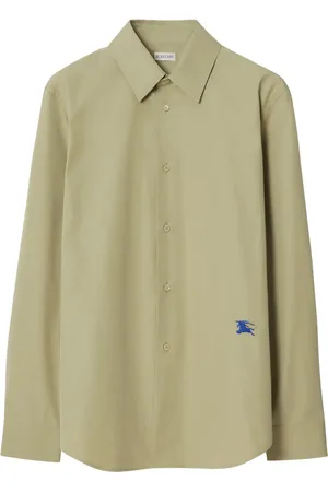 Burberry Equestrian Knight-motif cotton shirt