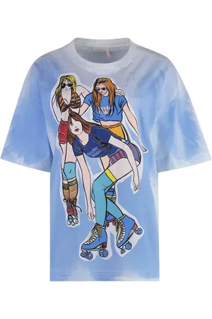 See by Chloé Graphic-print oversized T-shirt
