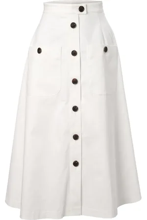Carolina Herrera Poplin midi skirt