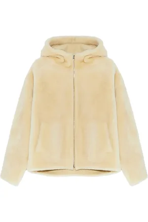 YVES SALOMON Hooded shearling jacket