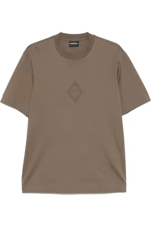 Emporio Armani Logo-embossed T-shirt