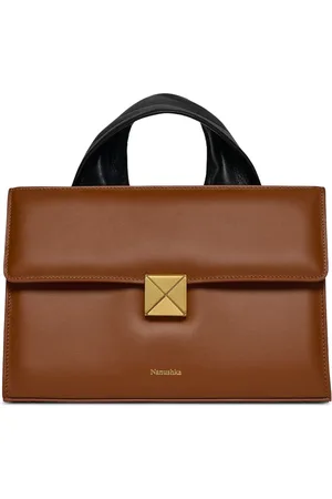 Nanushka Logo-stamp tote bag
