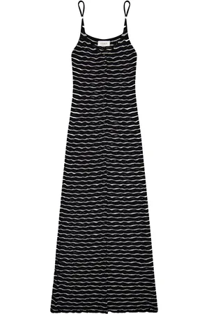 LANEUS Knitted maxi dress