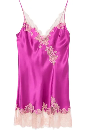 CARINE GILSON Calais-Caudry lace nightdress