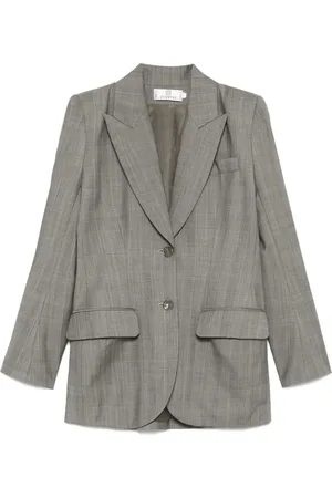 Givenchy 1990s check-pattern blazer