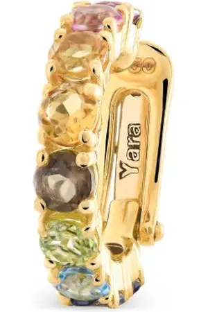 Brumani 18K yellow Yara Rainbow multi-stone earring