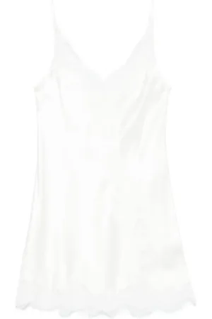 CARINE GILSON Lace-detail slip dress