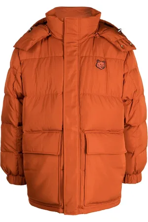 Maison Kitsuné Chillax Fox-motif padded coat