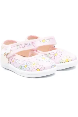 MONNALISA Floral-print ballet flats