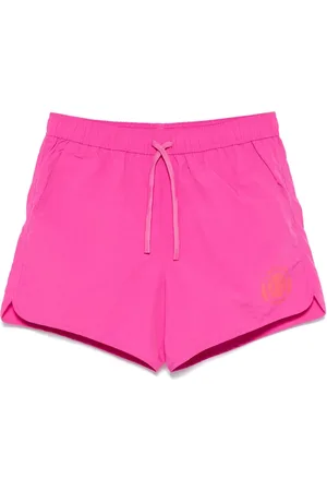 Lacoste Logo-appliqué swim shorts