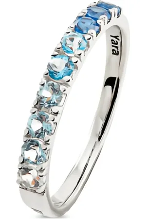 Brumani 18K white gold Yara topaz ring