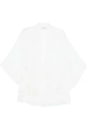 CARINE GILSON Tulle-detail robe