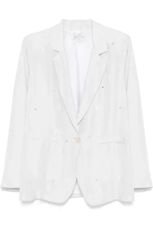 FORTE FORTE Crystal-embellished blazer