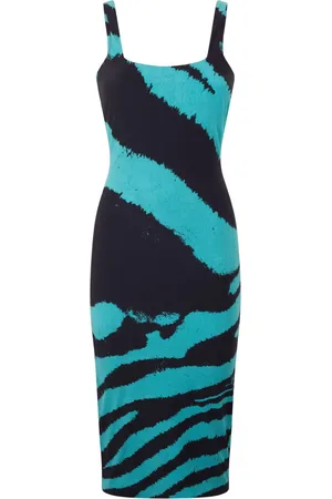 Roberto Cavalli Striped dress
