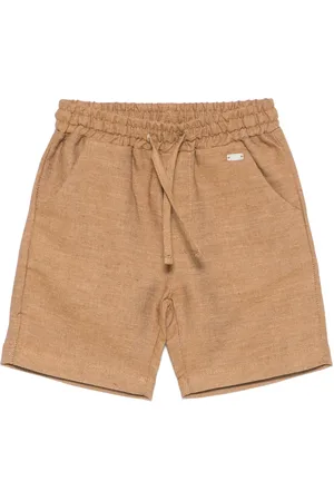 Le Bebé Enfant Logo-plaque shorts