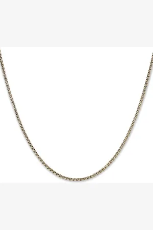 John Hardy 14kt yellow box chain necklace