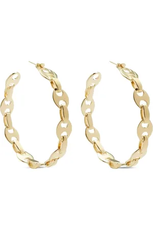 Paco rabanne Chain-link hoop earrings