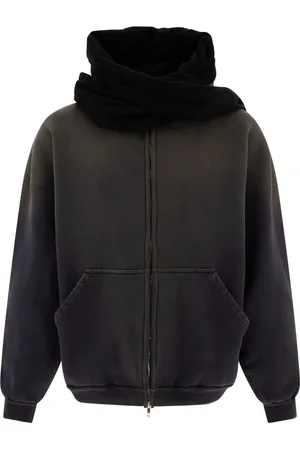 Balenciaga Scarf-detail hoodie