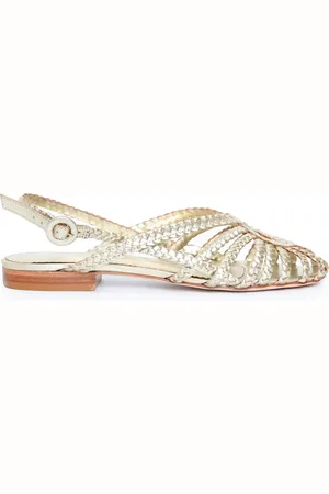 Sarah Chofakian Nudo slingback pumps