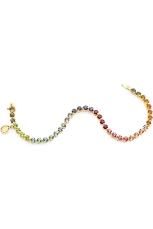 Brumani 18K yellow Looping Colors multi-stone bracelet