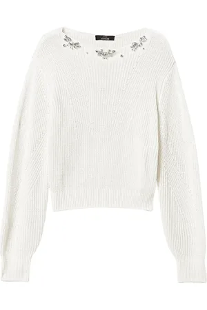 Twin-Set Embellished knitted jumper