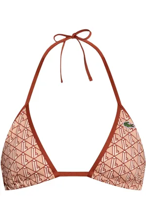 Lacoste Printed bikini top