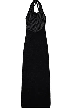 LANEUS Knitted maxi dress