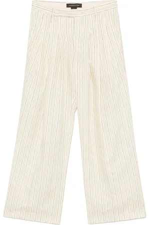 Federico Cina Striped trousers