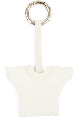 Maison Margiela T-shirt leather charm keyring