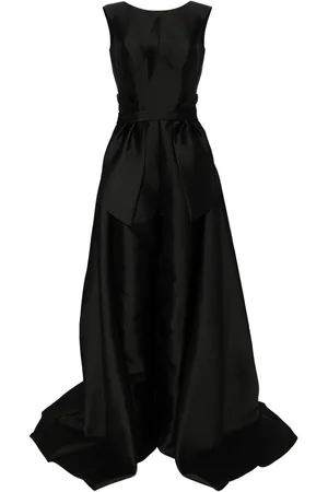 Saiid Kobeisy Mikado classic jumpsuit with detachable overskirt